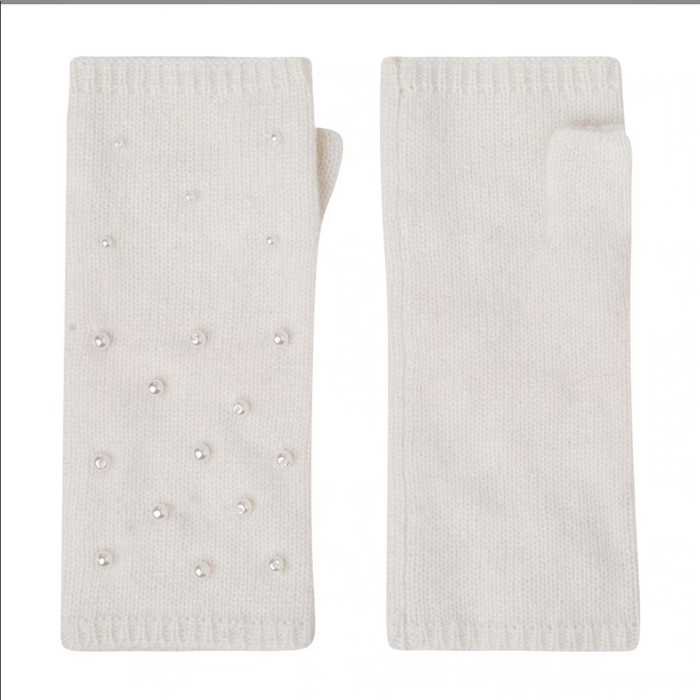 The Cashmere Project Glove PEARL FINGERLESS